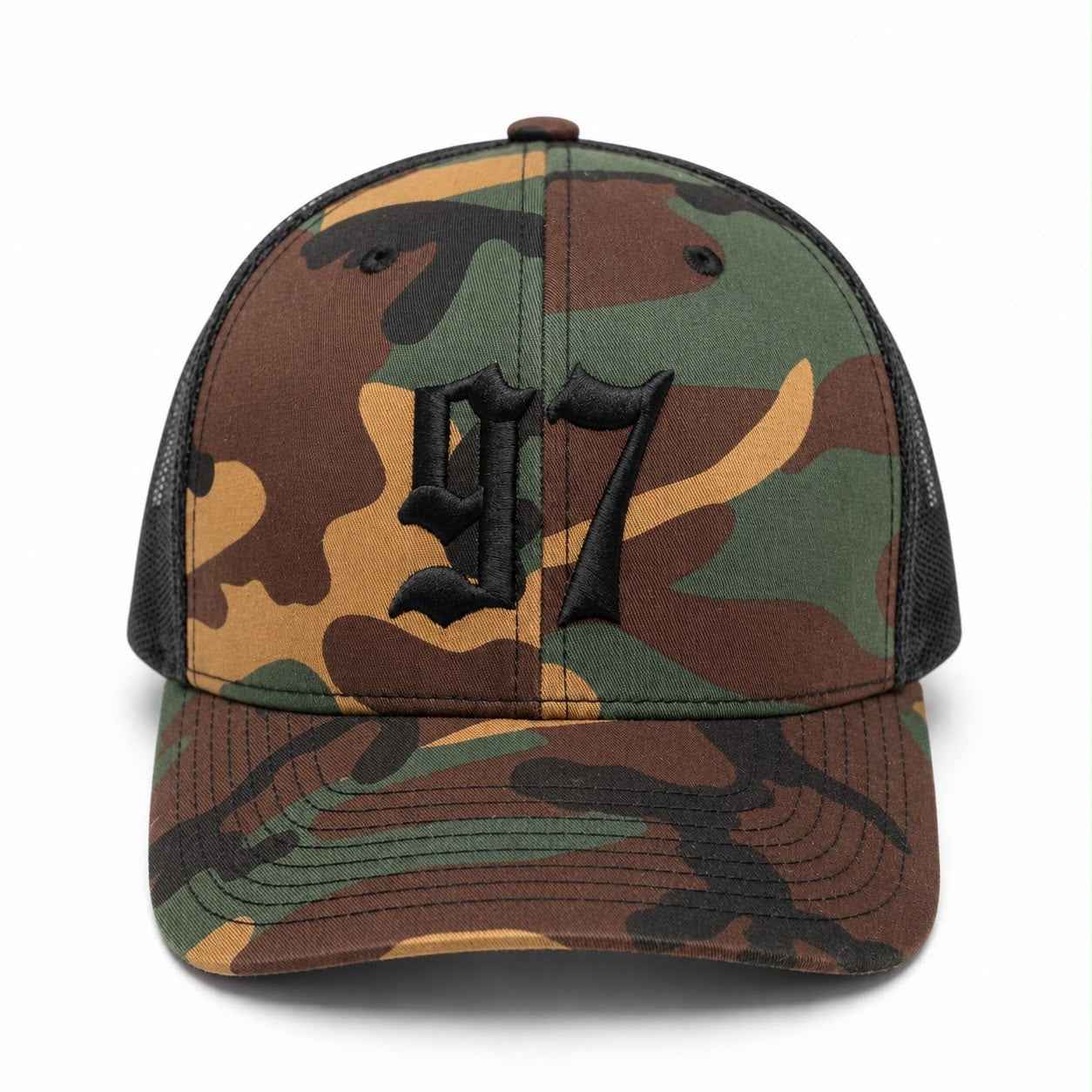 02 ISAKOV CAP WOODLAND CAMO
